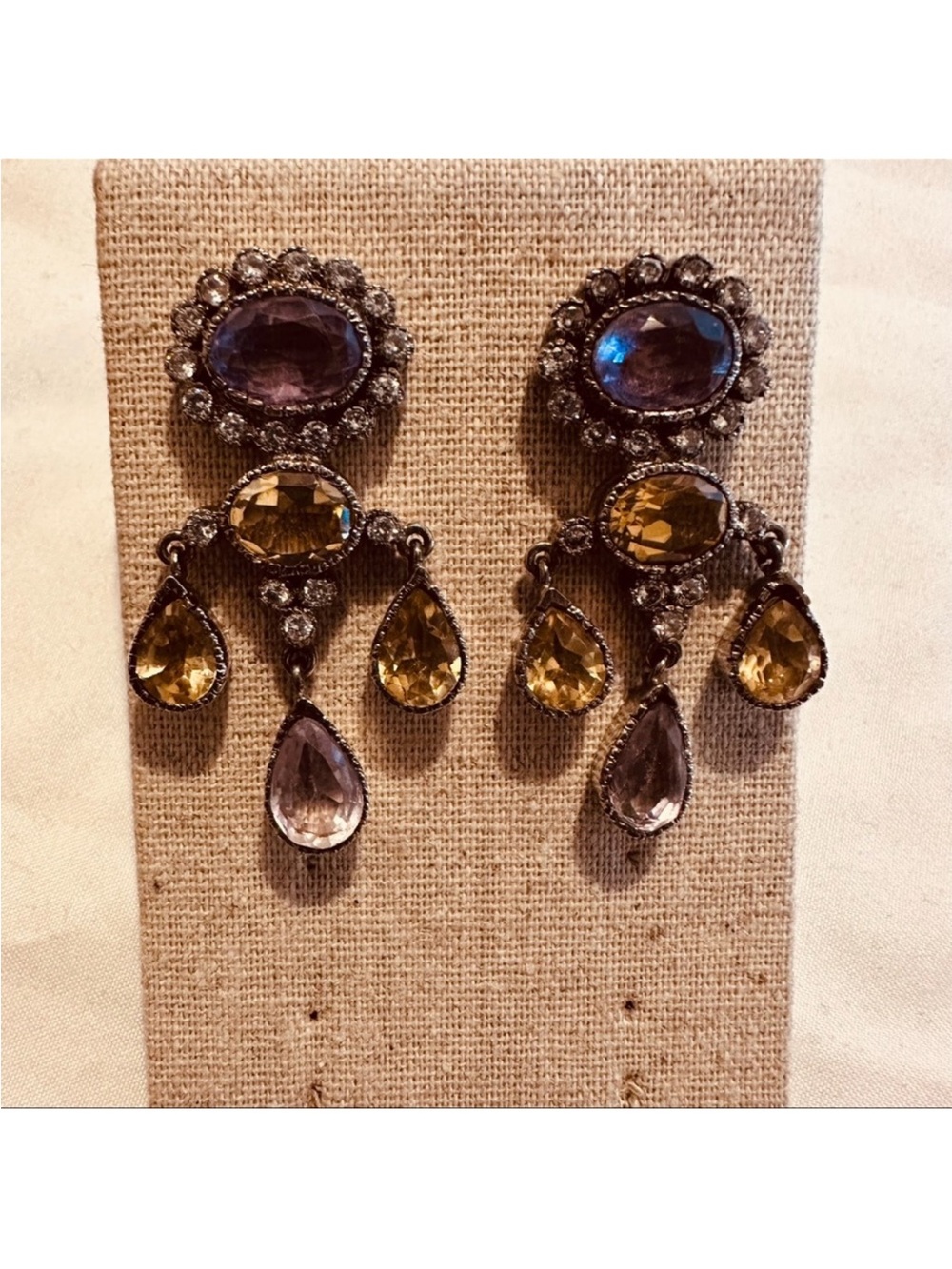 Art Karat | Earrings | Semi-Precious Drop Earrings - Picture 7 of 11